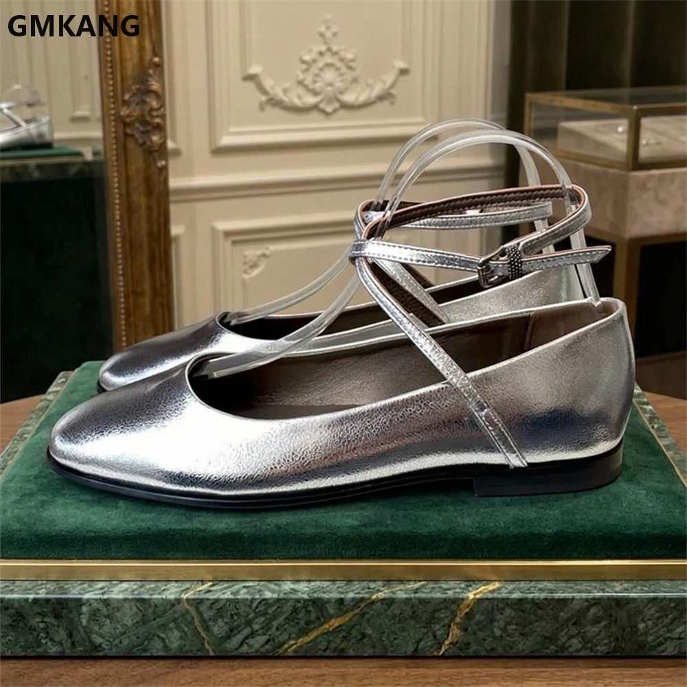 Crossfit Outdoor - Women's Genuine Leather Mary Jane Shoes
