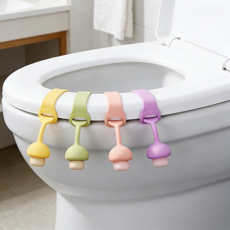 Crossfit Lifting - 1/4pc Silicone Lifting Toilet Seat Toilet