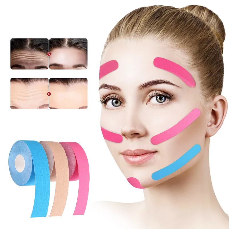 Crossfit Lifting - 2.5CM*5M Kinesiology Tape For Face V