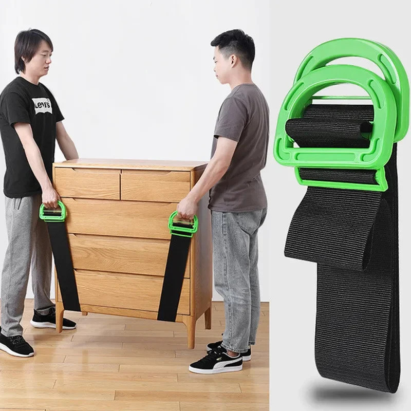 Crossfit Lifting - Furniture Moving Straps Adjustable Moving Wrist
