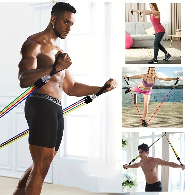 Resistance Band Set with Door  - Pull Up Assist Band recension och pris