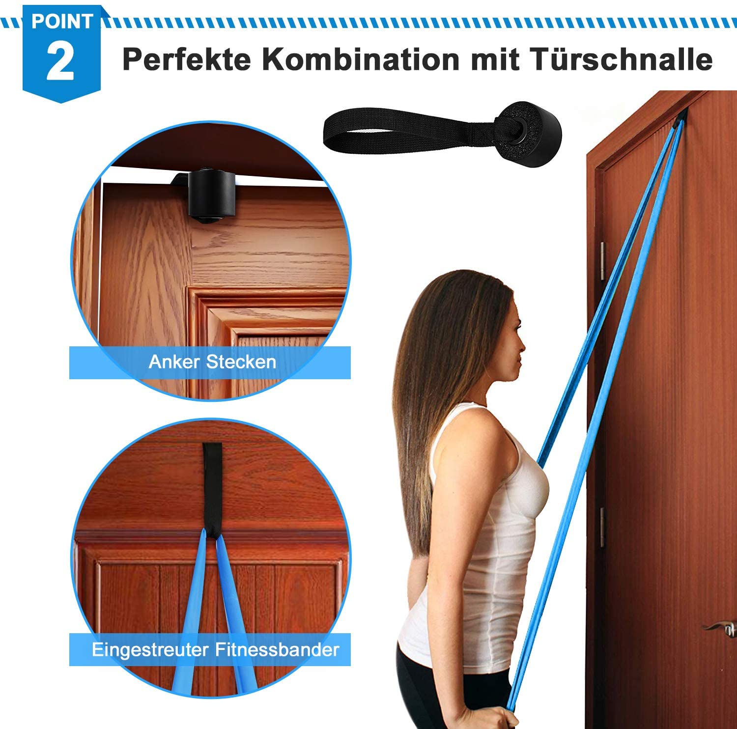 Elastic Fitness Bands 3Pcs Res - Crossfit Accessories recension och pris