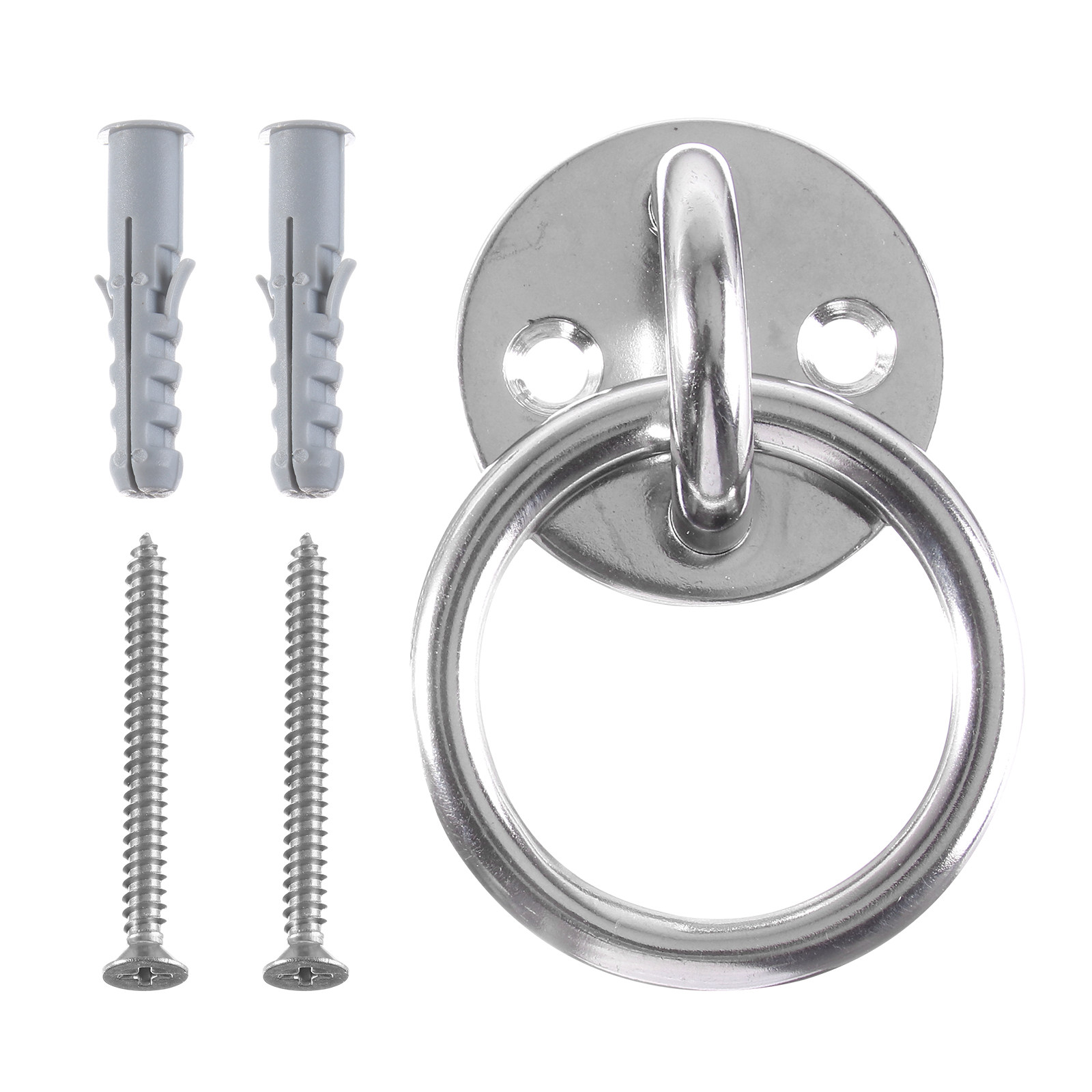 1Set Rugged Welded Steel Yoga  - Battle Rope Anchor recension och pris