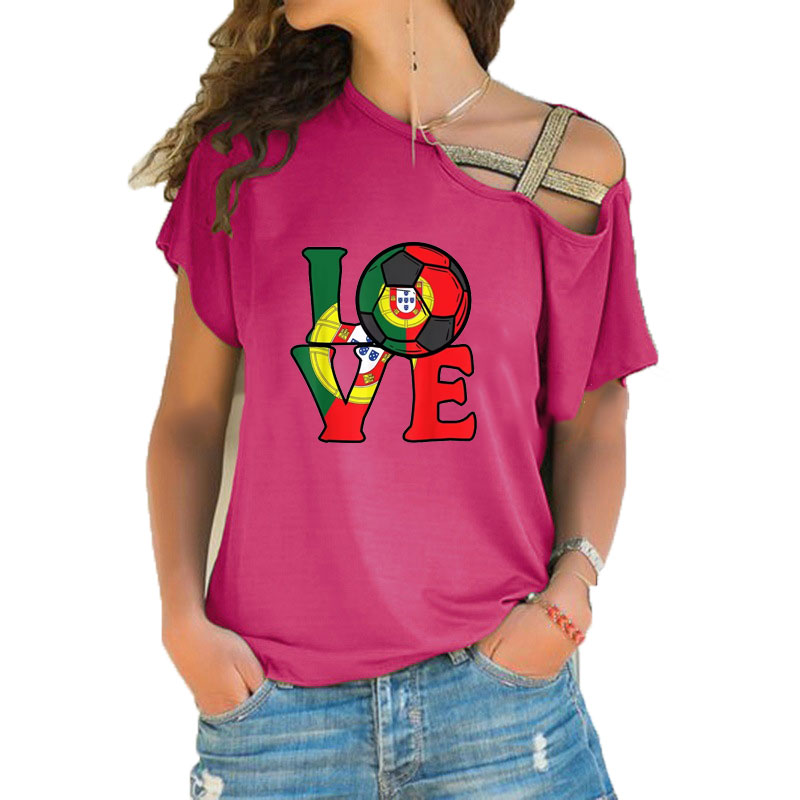 Women Loose Slash Neck T Shirt - Crossfit Accessories recension och pris