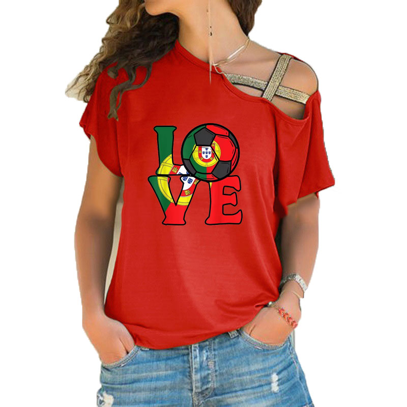 Women Loose Slash Neck T Shirt - Crossfit Accessories recension och pris