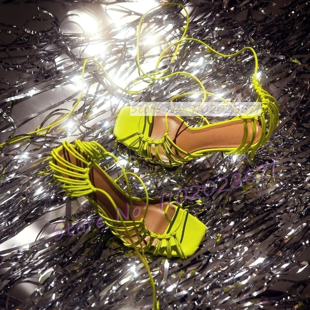 Chic Corded Lace-up Caged Sand - Crossfit Lady recension och pris