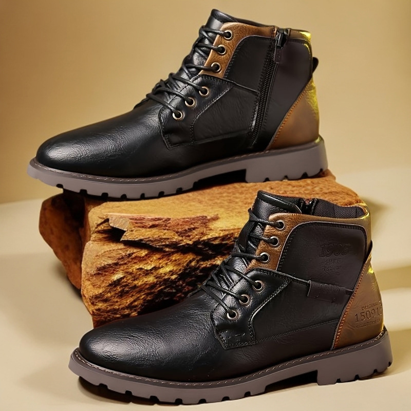 Leather Men Ankle Boots Plus S - Crossfit Outdoor recension och pris