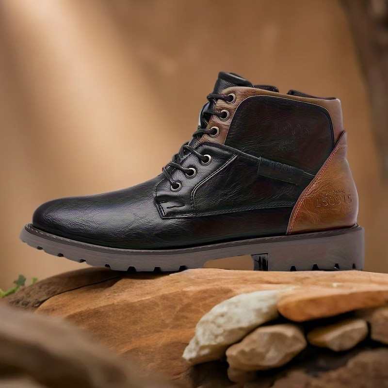 Leather Men Ankle Boots Plus S - Crossfit Outdoor recension och pris