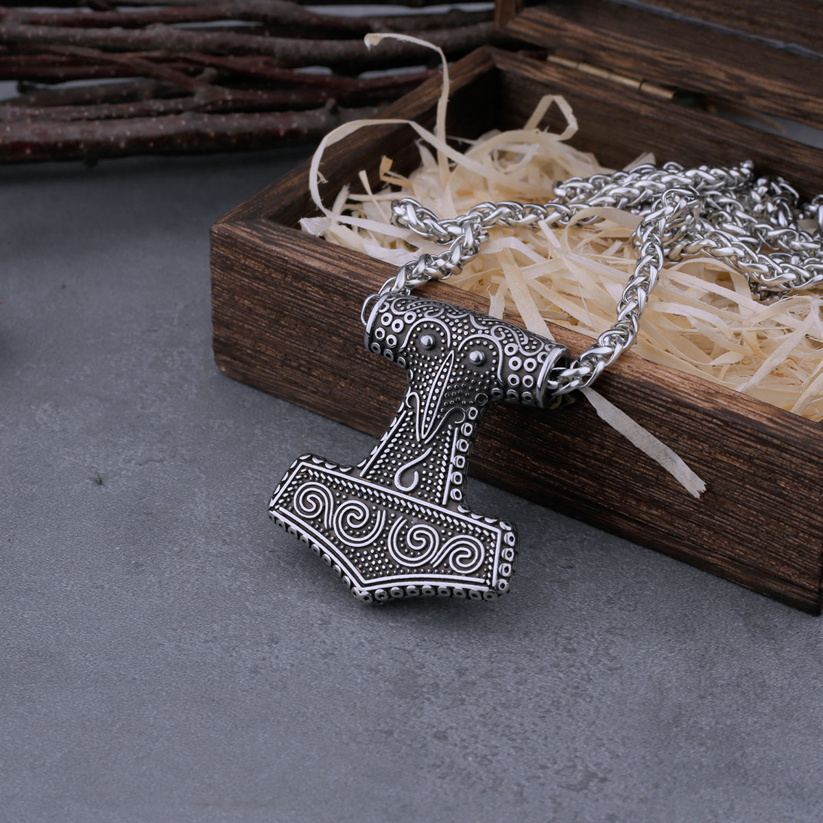 Nordic Viking Thor's Hammer Mj - Battle Rope Anchor recension och pris