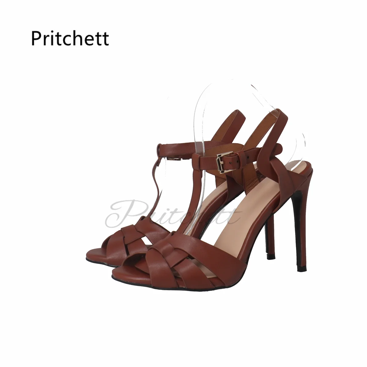 Brown Cross Weave High Heels S - Crossfit Lady recension och pris