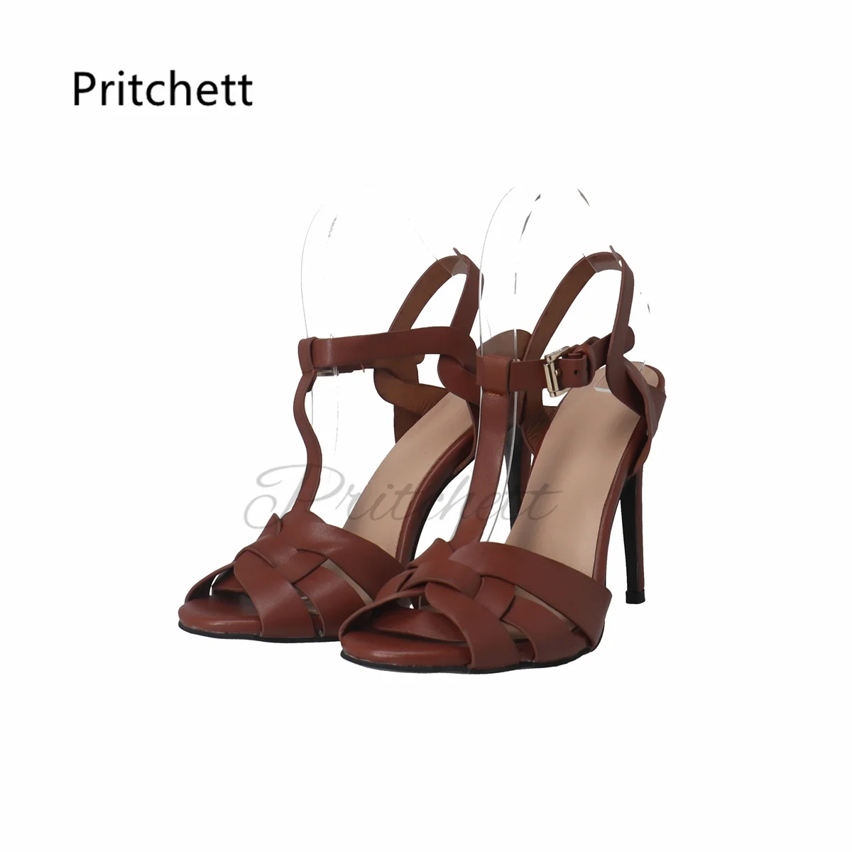 Brown Cross Weave High Heels S - Crossfit Lady recension och pris