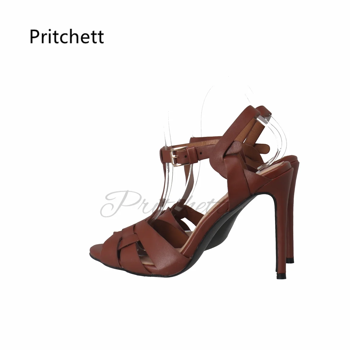 Brown Cross Weave High Heels S - Crossfit Lady recension och pris