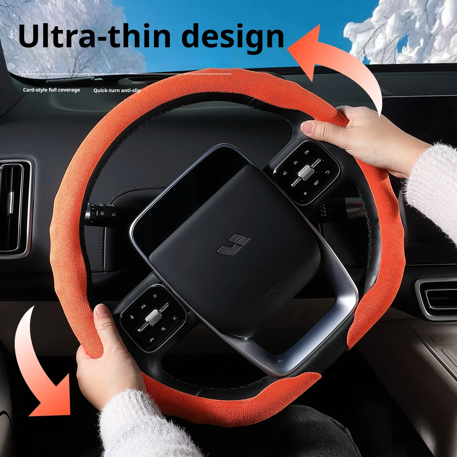 For Toyota Ultra‑Thin Suede St - Crossfit Accessories recension och pris