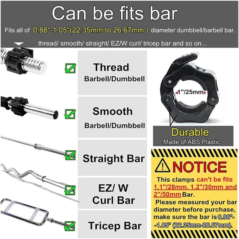 1pair 25/28/30mm Quick Release - Landmine Barbell Attachment recension och pris