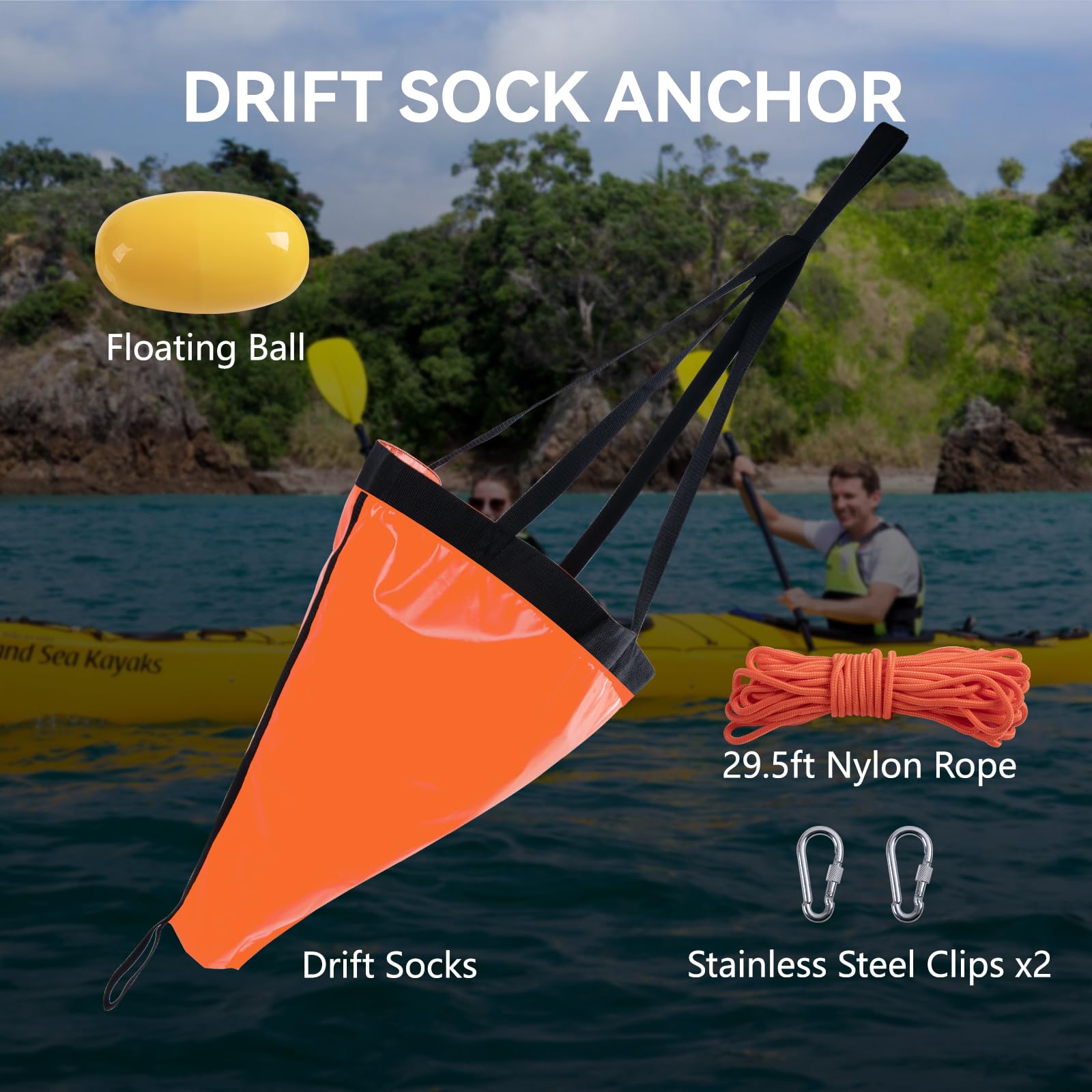Goture 19”/24”/42”/53 Inch Dri - Battle Rope Anchor recension och pris