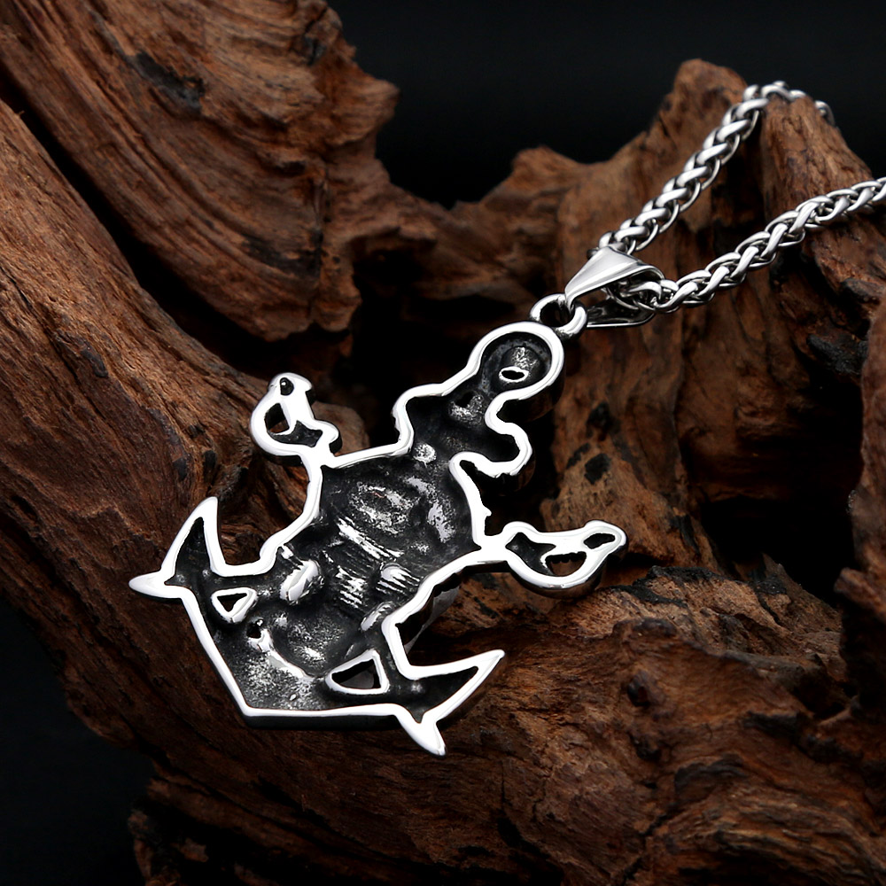 Gothic Pirate Anchor Skull Sta - Battle Rope Anchor recension och pris