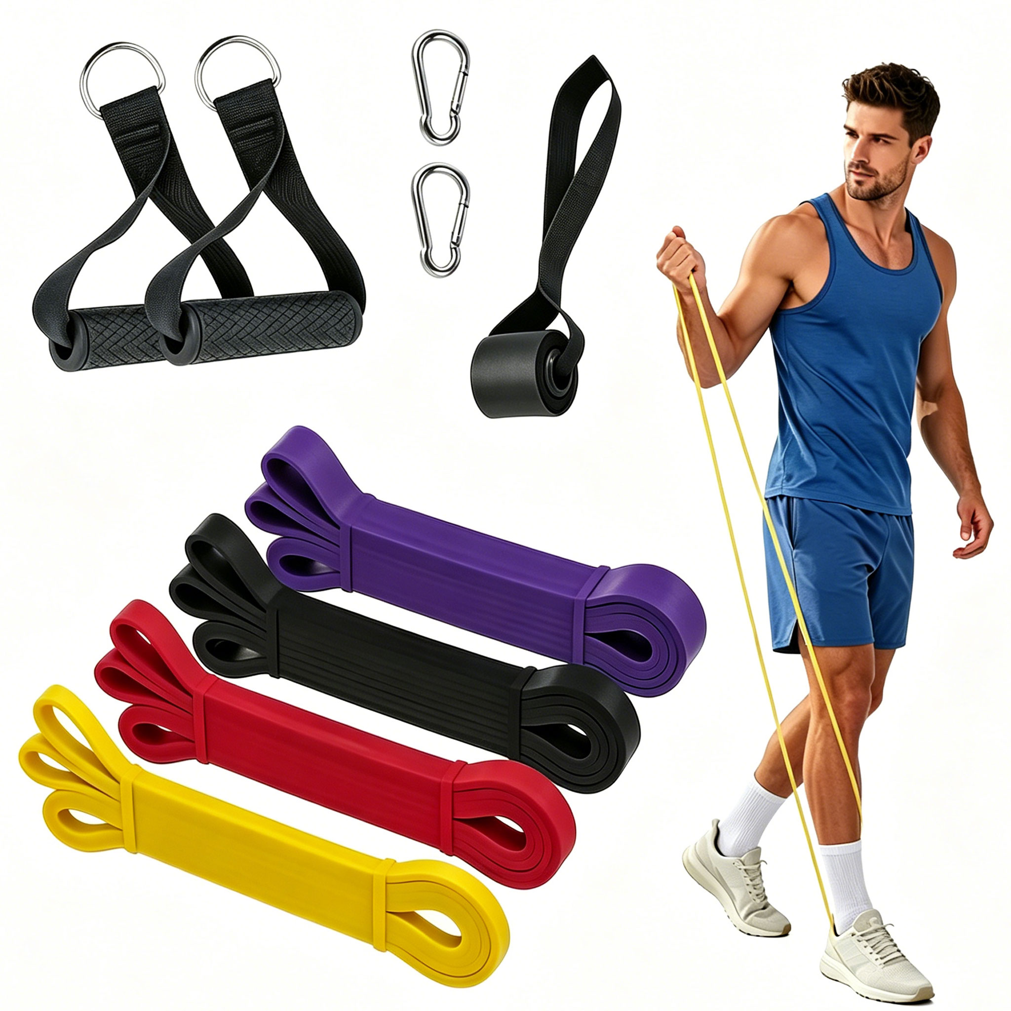 Men's Pull-Up Power Band Set,  - Pull Up Assist Band recension och pris